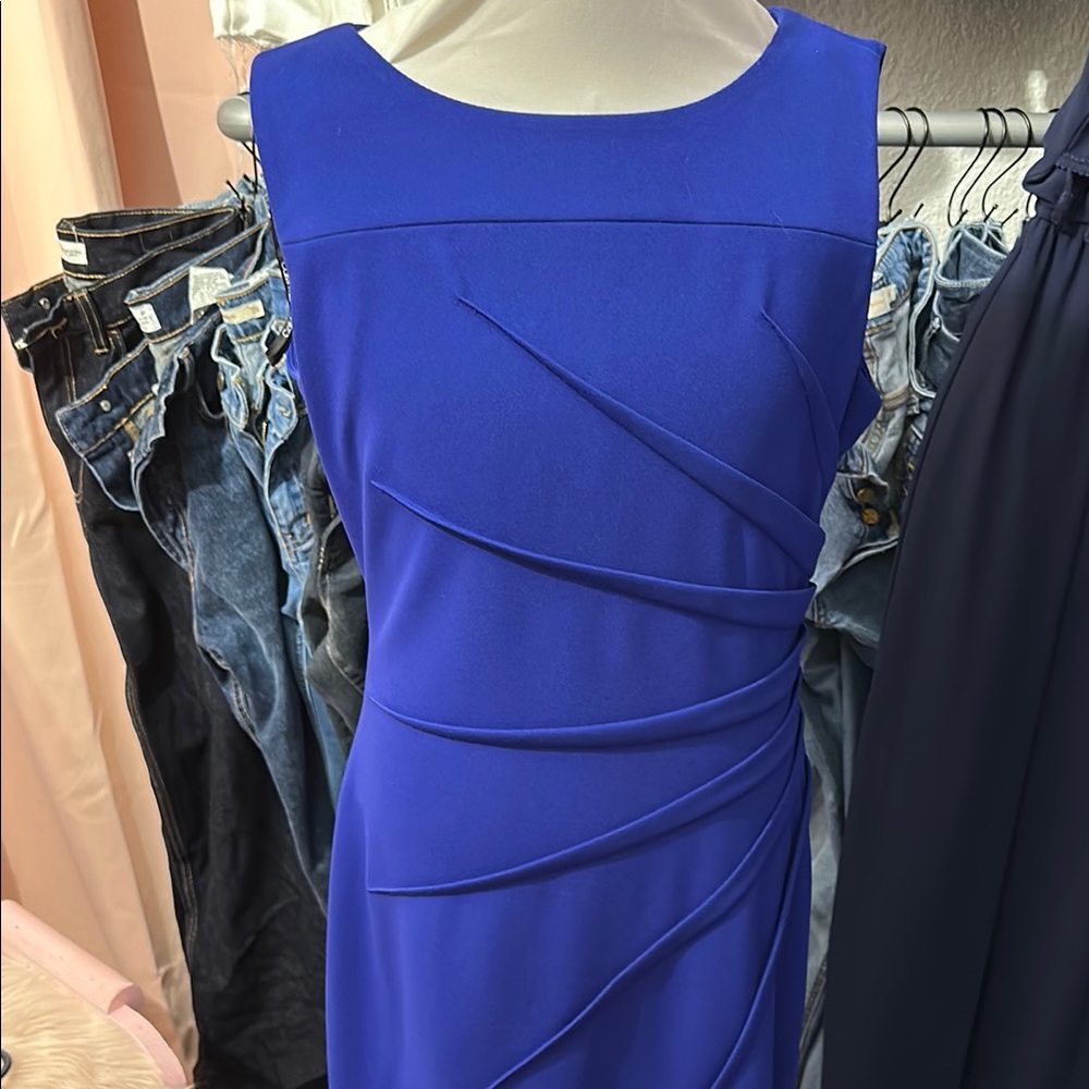 Calvin Klein Royal Blue Dress